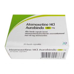 Атомоксетин HCL 40 мг Европа :: Аналог Когниттера :: Aurobindo капс. №30 в Хасавюрте и области фото