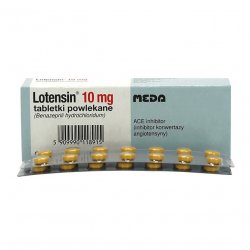 Лотензин (Беназеприл) табл. 10 мг №28 в Хасавюрте и области фото
