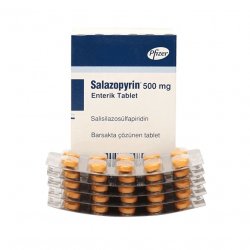 Салазопирин Pfizer табл. 500мг №50 в Хасавюрте и области фото