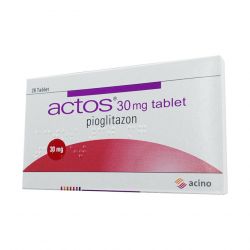 Актос (Пиоглитазон, аналог Амальвия) таблетки 30мг №28 в Хасавюрте и области фото