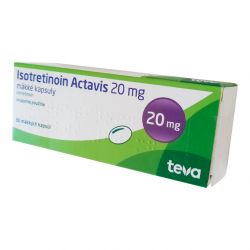 Изотретиноин Actavis (аналог Акненормин, Aknenormin) капс. 20мг 30шт в Хасавюрте и области фото