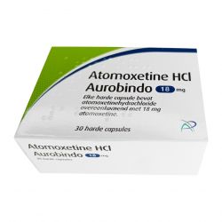 Атомоксетин HCL 18 мг Европа :: Аналог Когниттера :: Glenmark капс. №30 в Хасавюрте и области фото