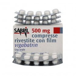 Сабрил (Sabril, Вигабатрин) в таблетках 500мг №50 в Хасавюрте и области фото